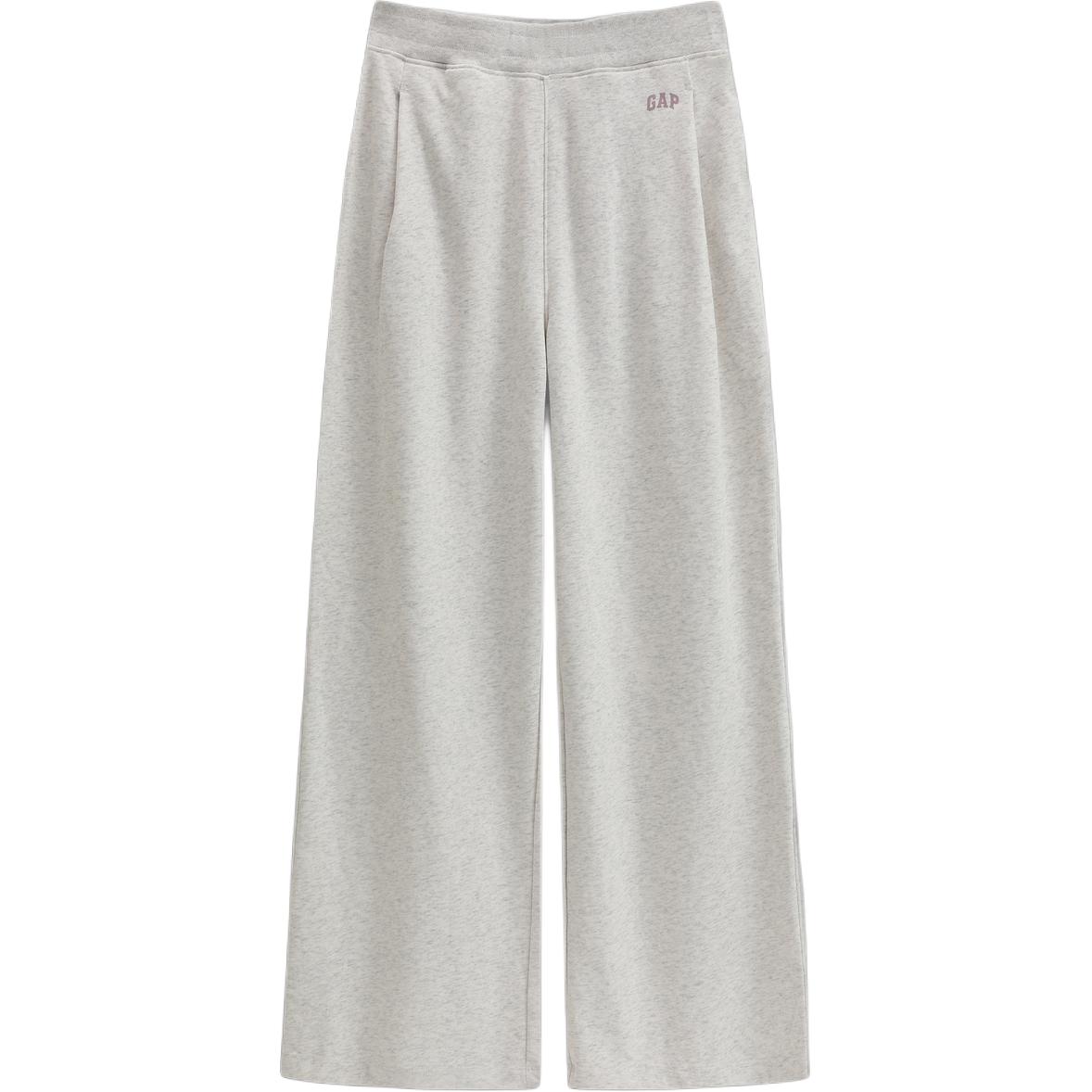 

Женские повседневные брюки средней ширины GAP, серый белый