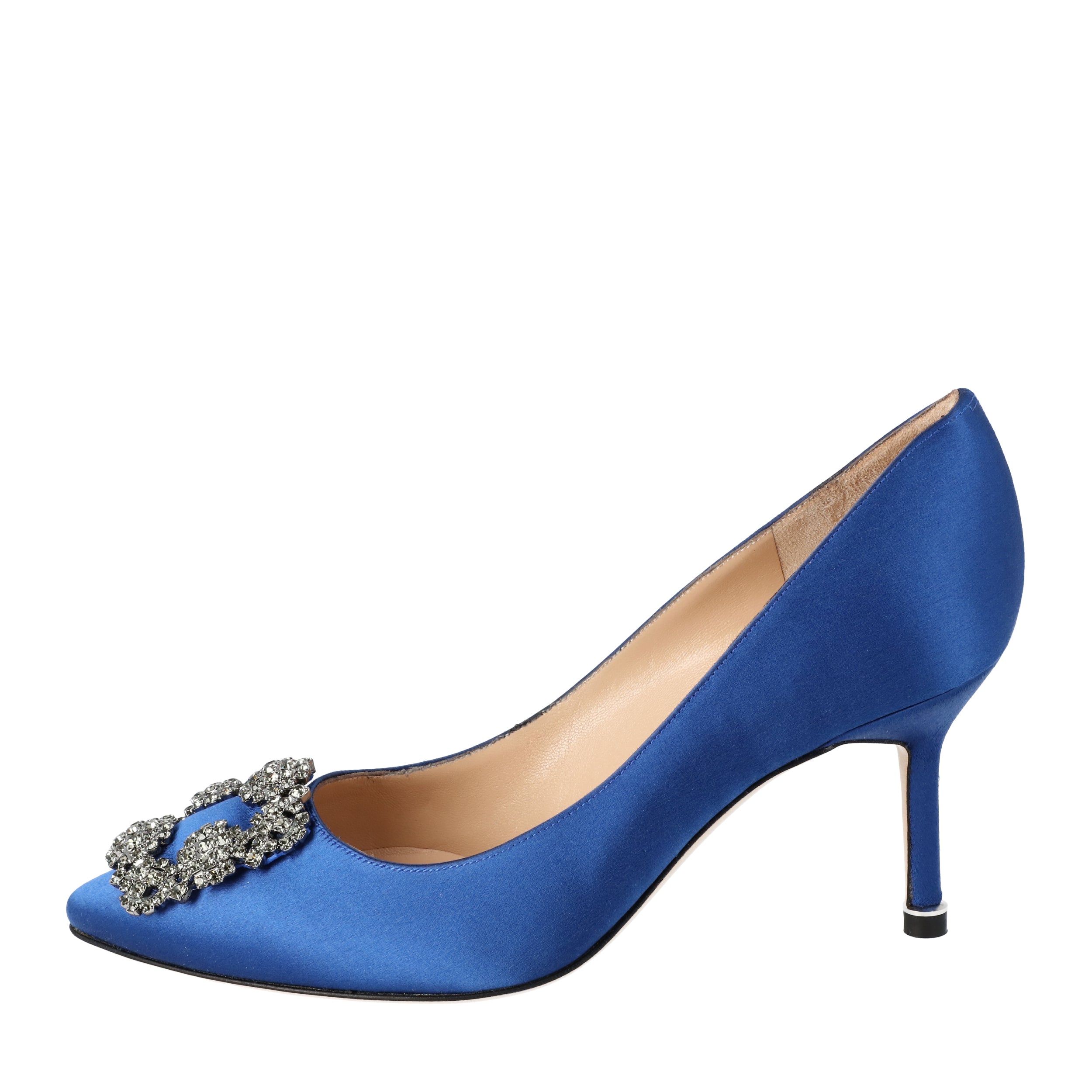 Маниоло Бланик Хангиси 070 Туфли-лодочки Голубые Manolo Blahnik — фото 2