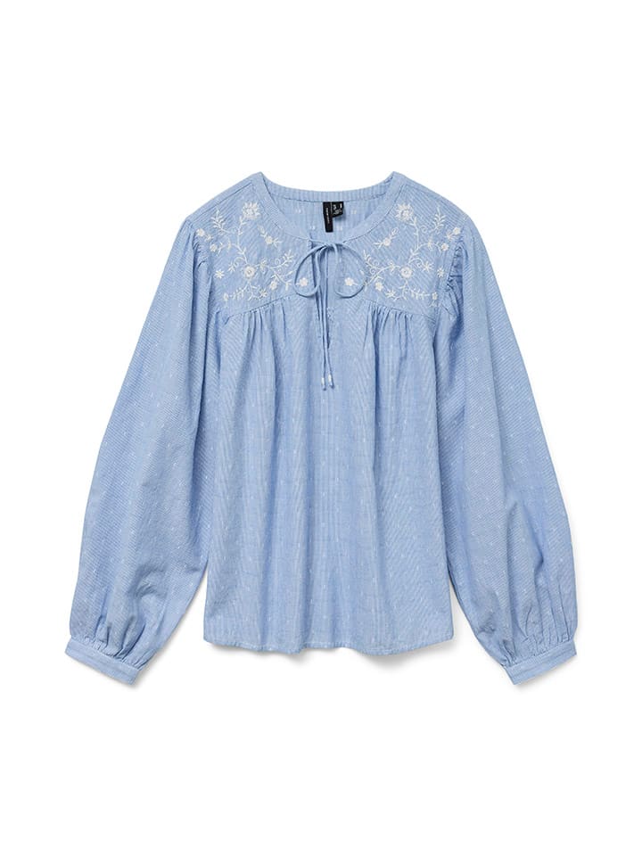 

Блузка Vero Moda, светло-синий