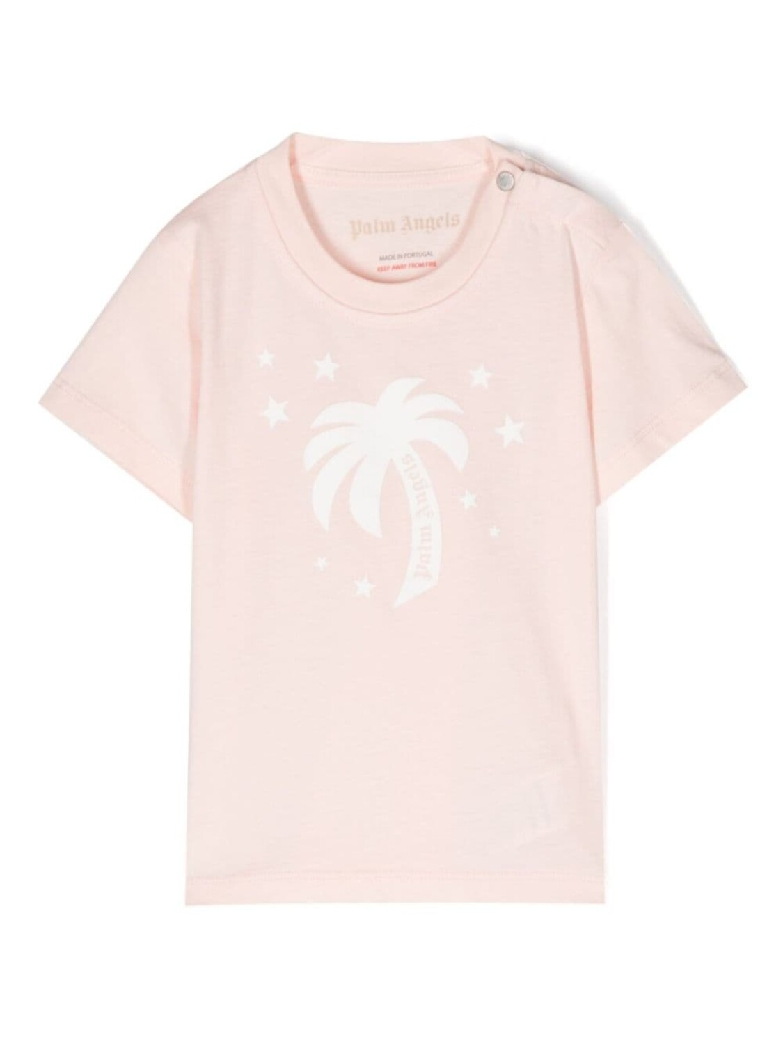 

Palm Angels Kids футболка Palm Stars, розовый