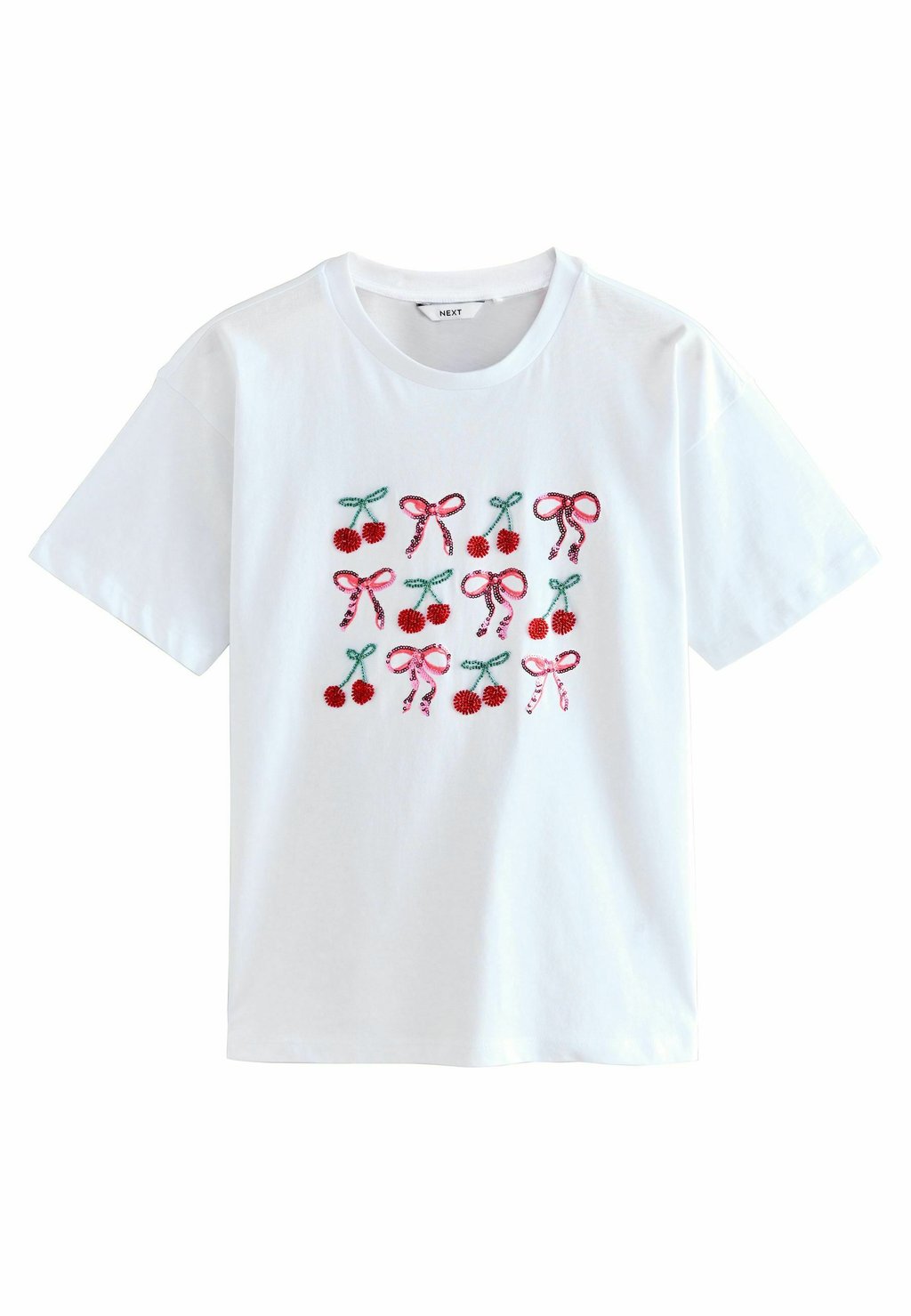 

Футболка с принтом REGULAR FIT - SHORT SLEEVE Next, белый