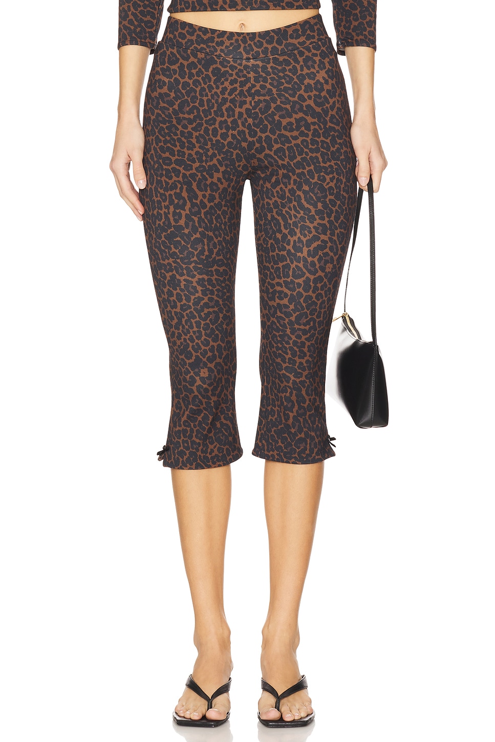 

X revovle caria капри с принтом Guizio, leopard ombre