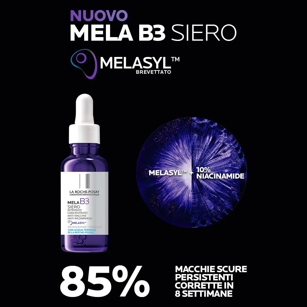 Набор для лица La Roche-Posay Mela B3 Anti-Stain Serum 30 мл + Anthelios UVMune 400 Invisible Fluid SPF50+ 50 мл La Roche-Posay — фото 2