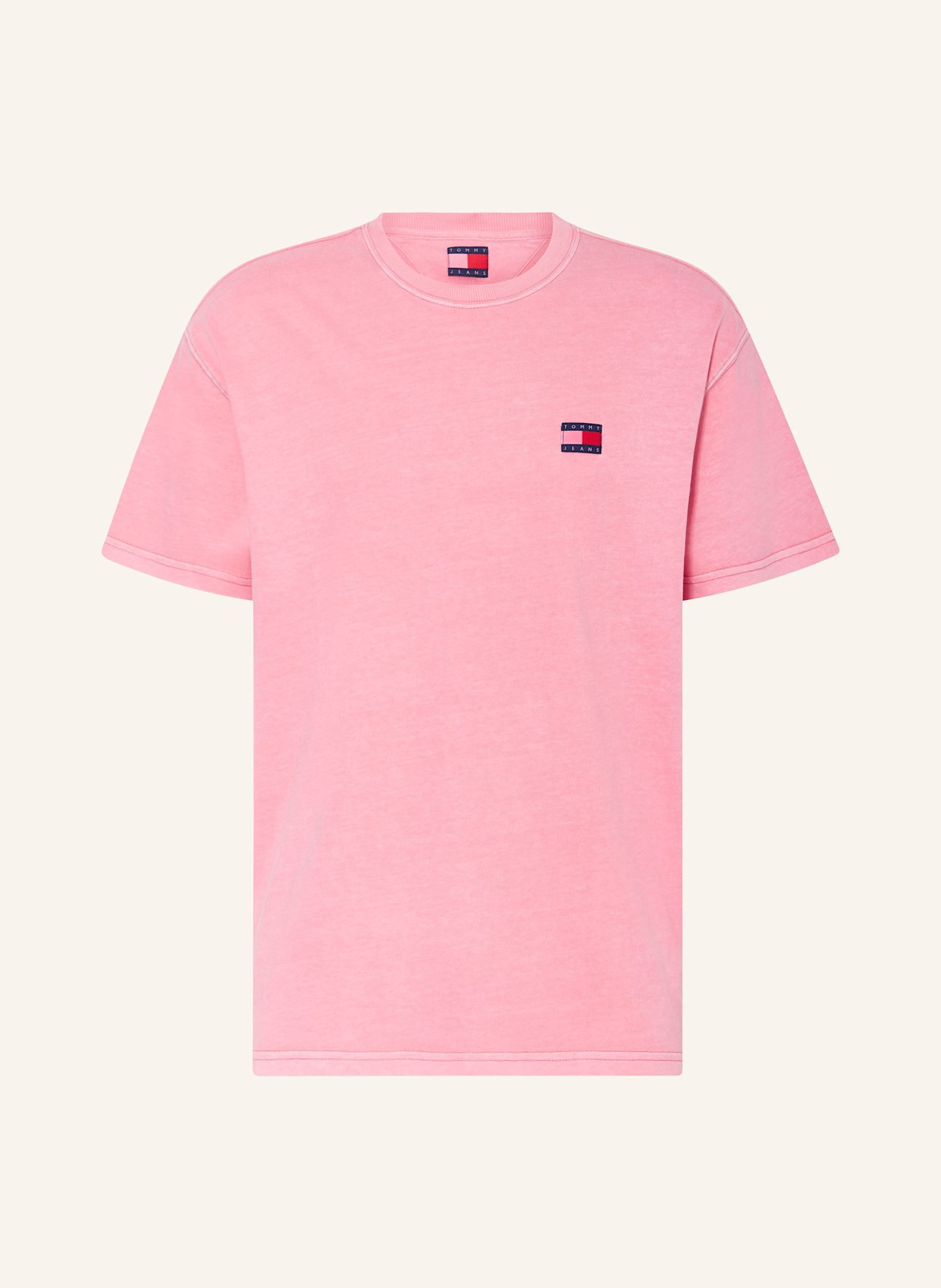 

Футболка Tommy Jeans, розовый