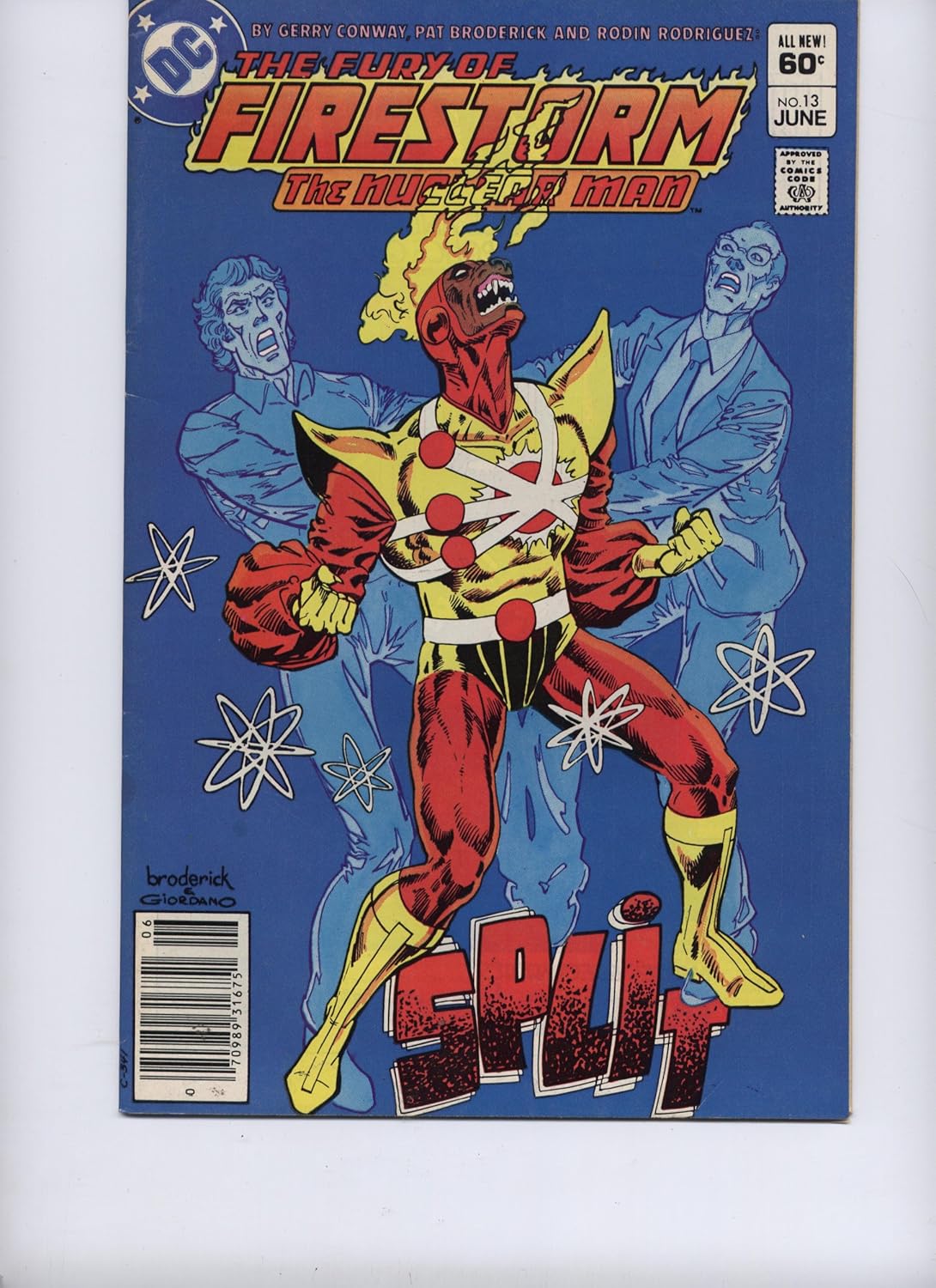 

The Fury of Firestorm - The Nuclear Man (June, Volume 2, No. 13) (DC Comics)