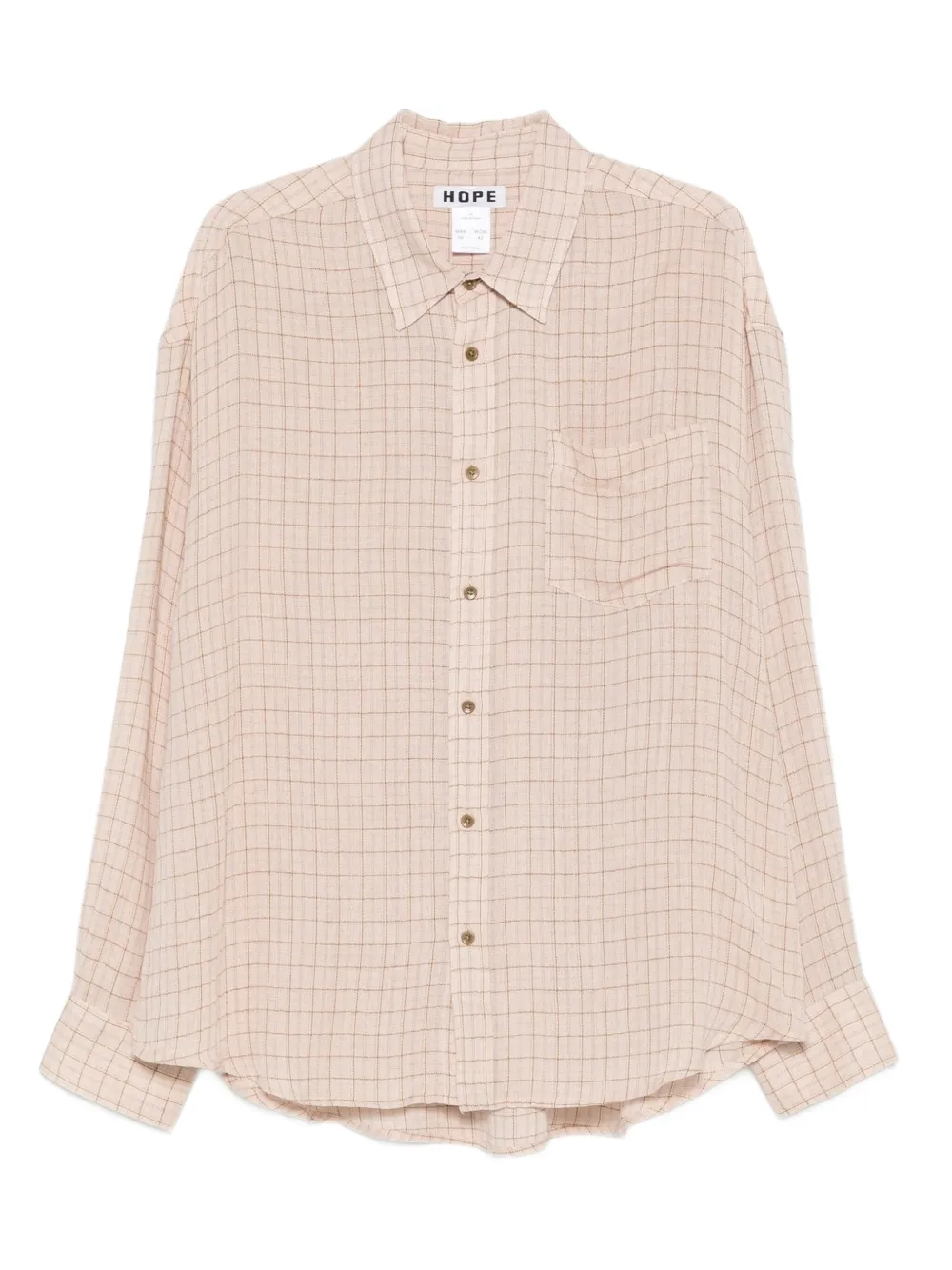

Рубашка в клетку Hope For Men, розовый