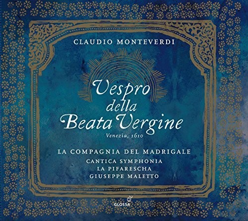 

CD диск Monteverdi / La Compagnia Del Madrigale: Claudio Monteverdi: Vespro della Beata Vergine