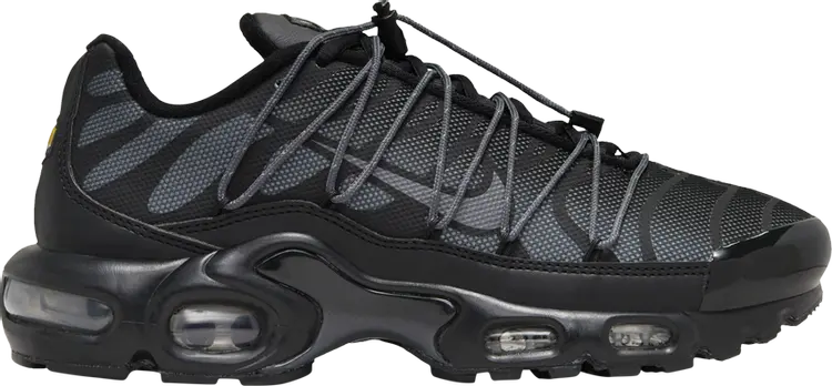 Кроссовки Wmns Air Max Plus Utility 'Black Metallic Platinum', черный