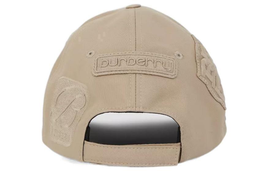 Бейсболка из габардина с аппликацией в виде значка Burberry — фото 4