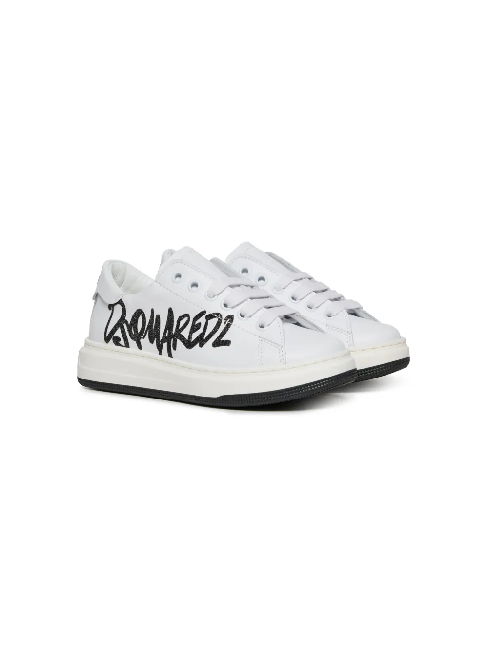 

Кожаные кроссовки DSQUARED2 KIDS, белый