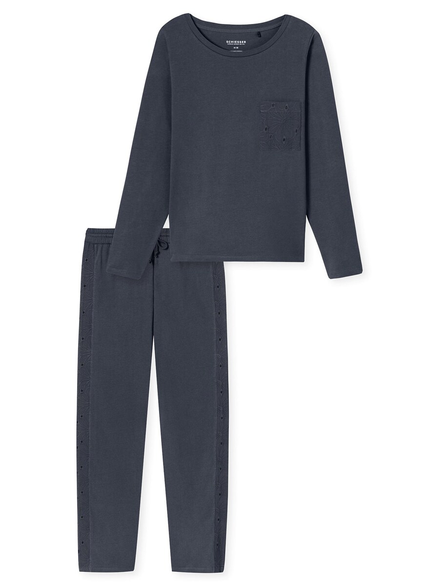 

Пижама SCHIESSER Casual Nightwear, графитовый