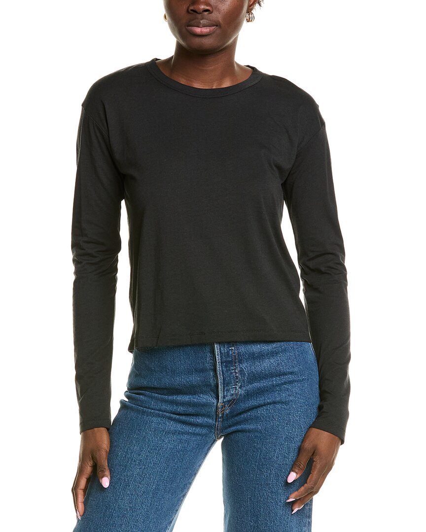 

Укороченная футболка Mai от Rag & Bone, черный