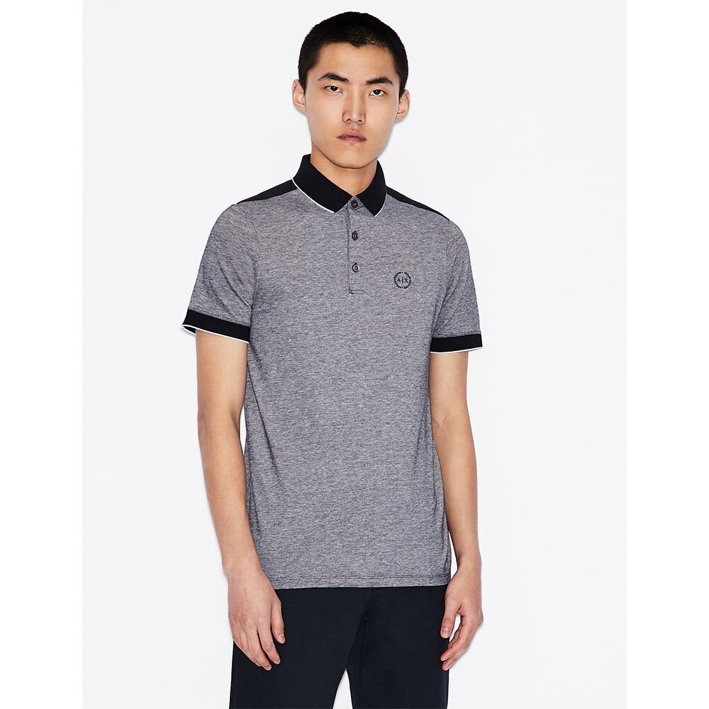

Поло Armani Exchange 8NZF76_Z8M5Z, серый