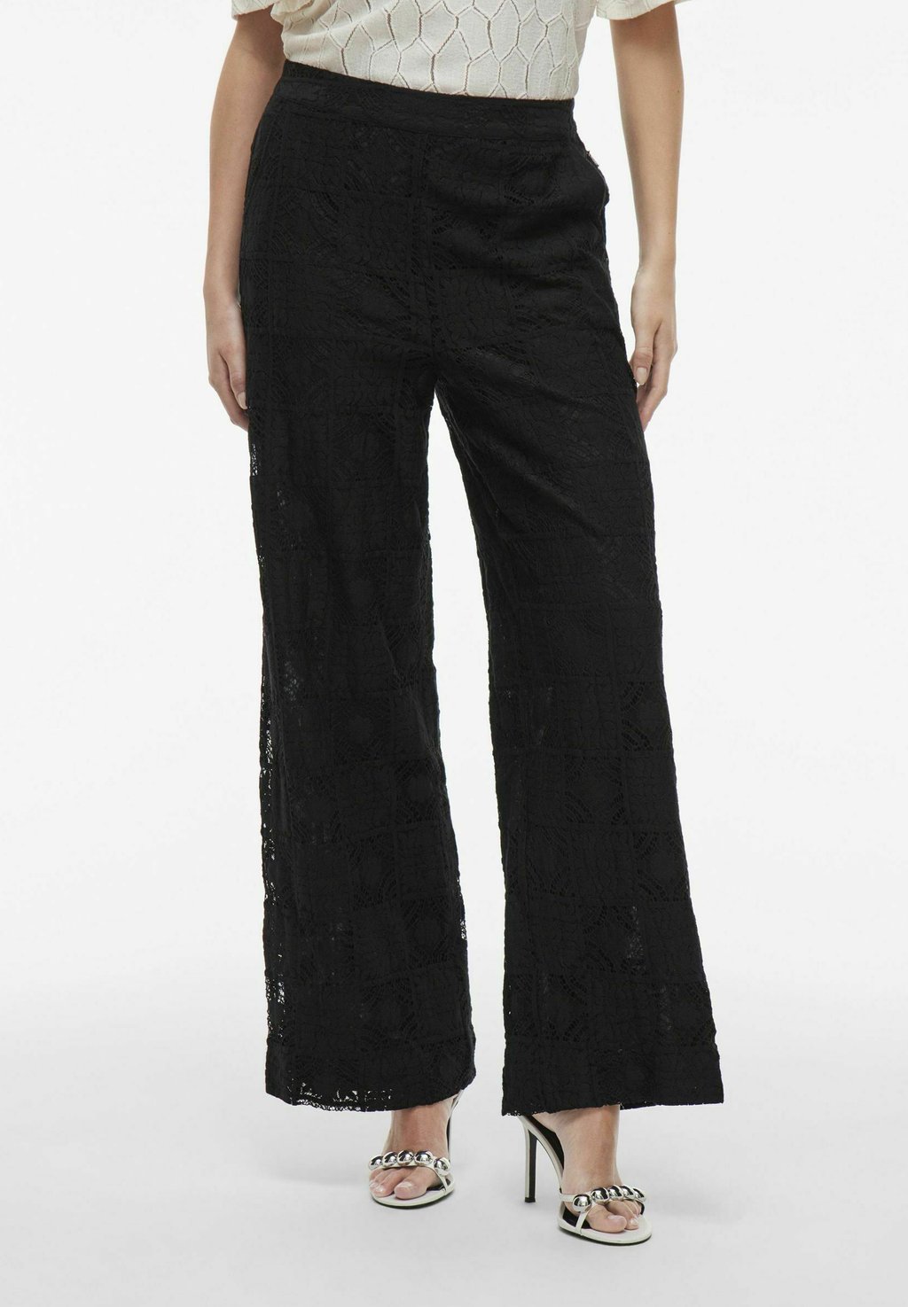 

Брюки HIGH WAIST VILA, черный