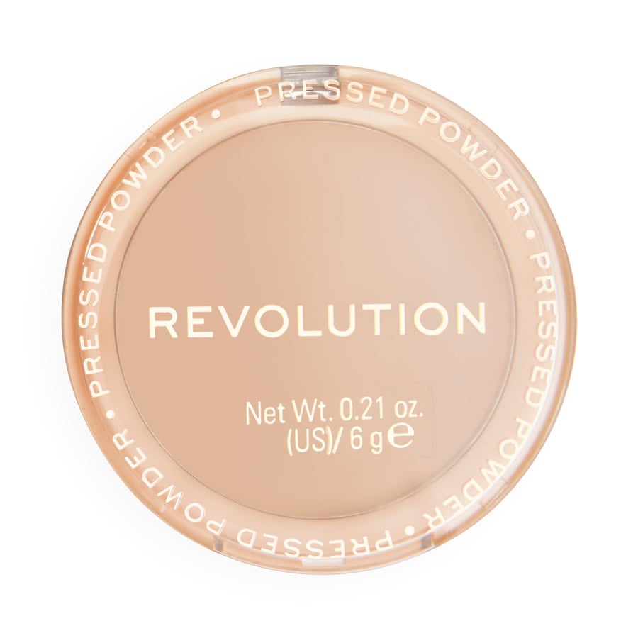 

Makeup Revolution, Reloaded, бежевая прессованная пудра, 6 г