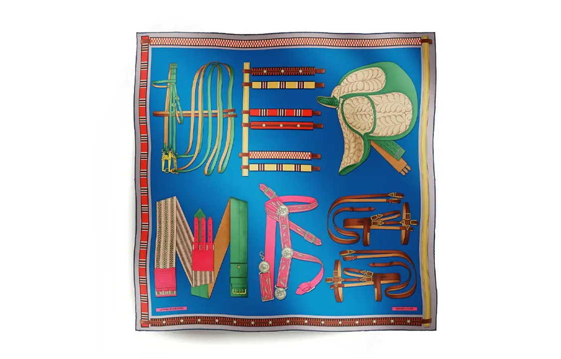 

Шелковый платок Carre Unisex Многоцветный HERMES