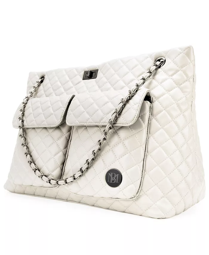 

Сумка-тоут Diana Quilted Travel Weekender Badgley Mischka