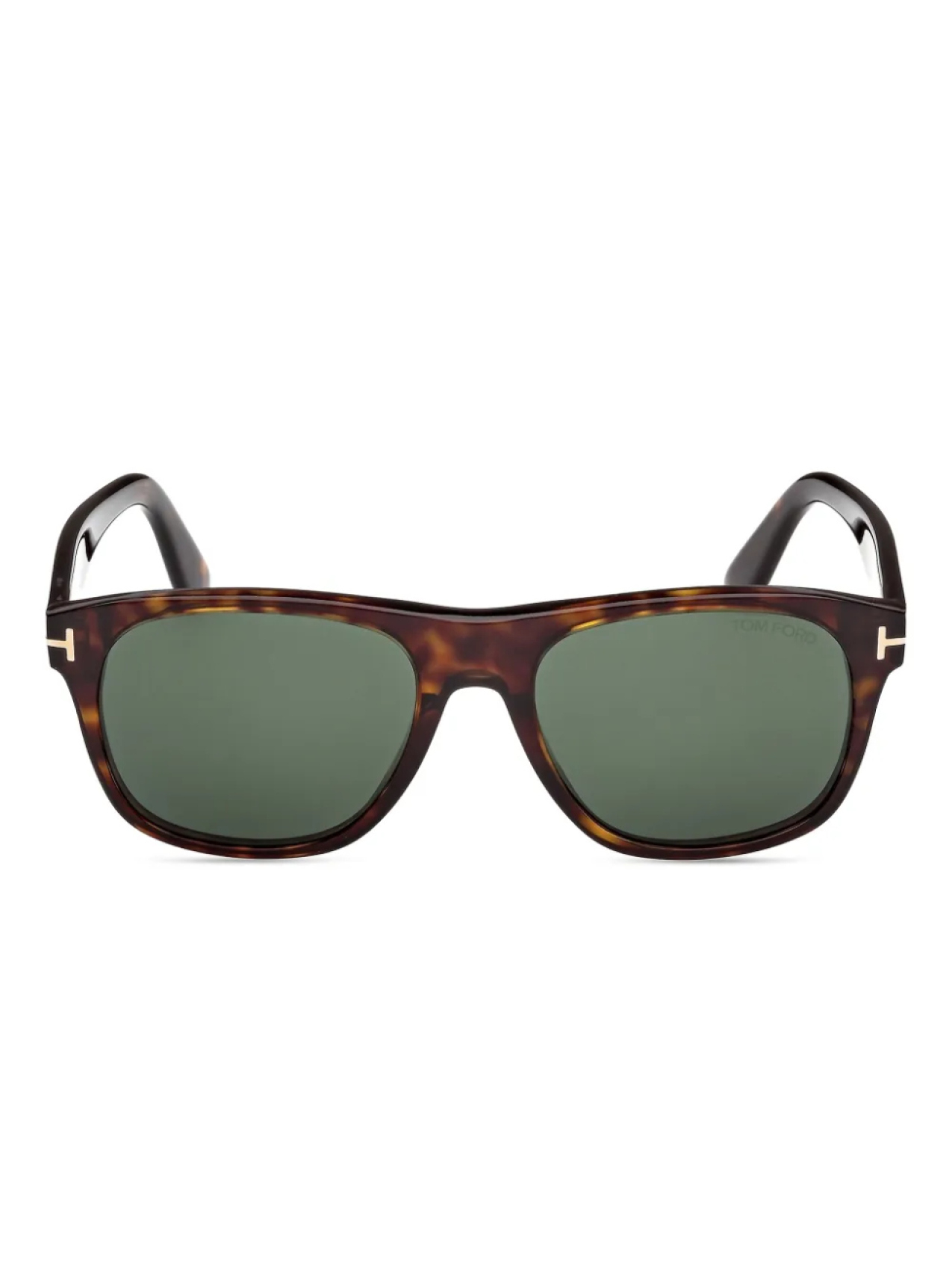 

Солнцезащитные очки TOM FORD Eyewear Marlon в квадратной черепаховой оправе, коричневый