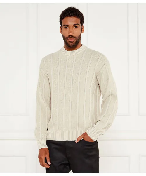 

Свитер Кактус Relaxed fit Boss Orange, бежевый