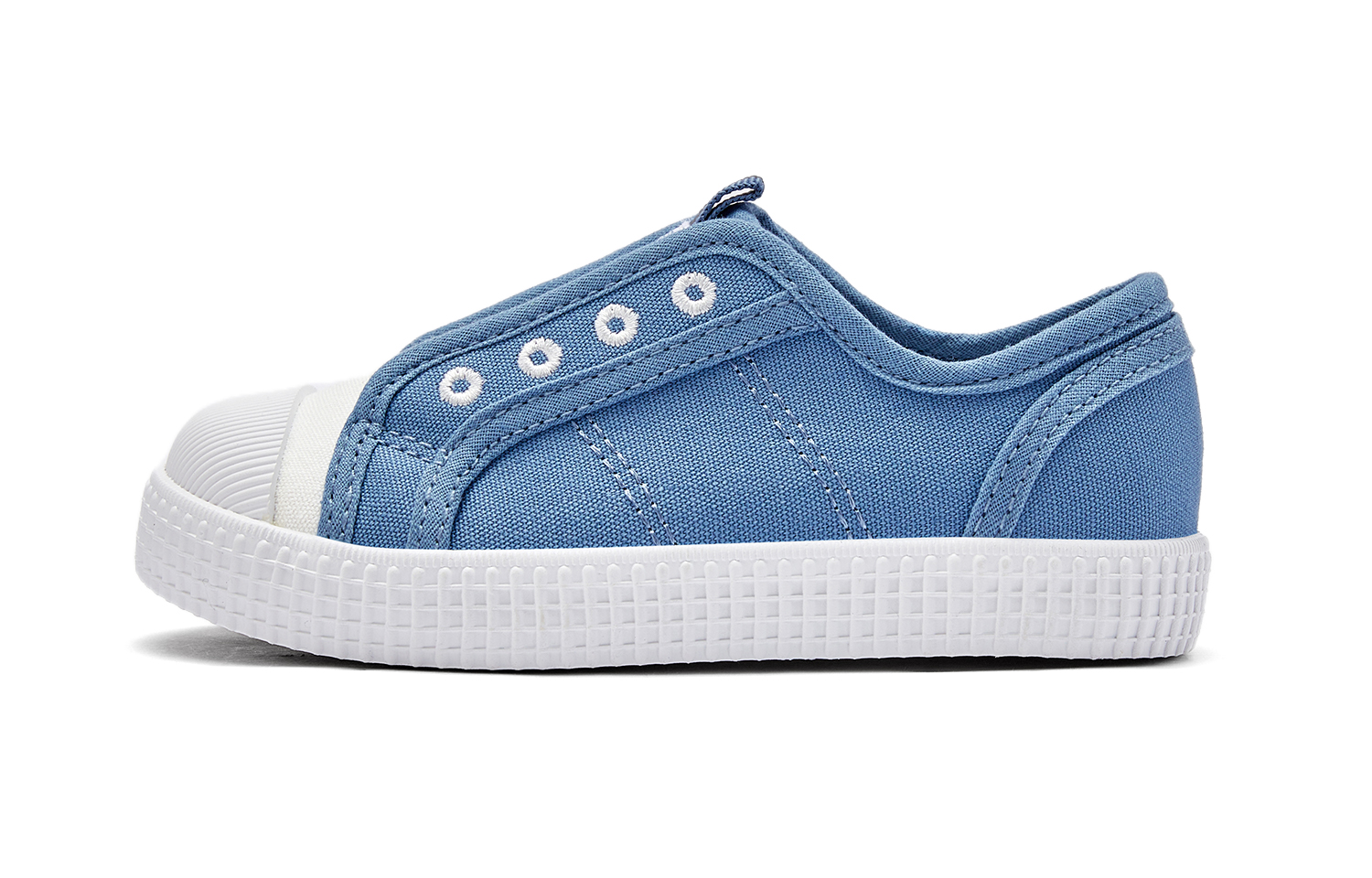 

Антискользящие износостойкие низкие кеды из холста для детей DAVE&BELLA, синий