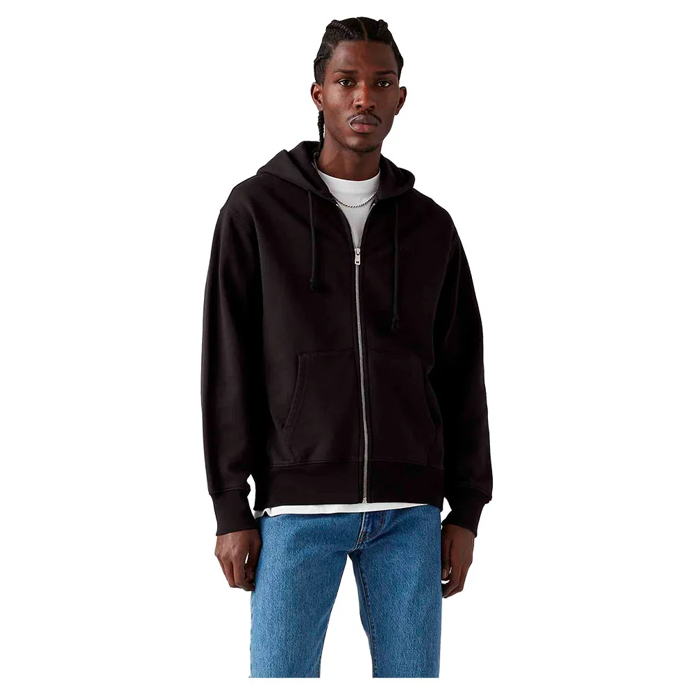 

Толстовка Levi's Authentic full zip, черный