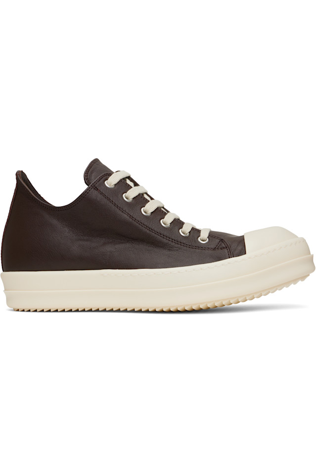 

Голливудские низкие кроссовки sneaks Rick Owens, мультиколор