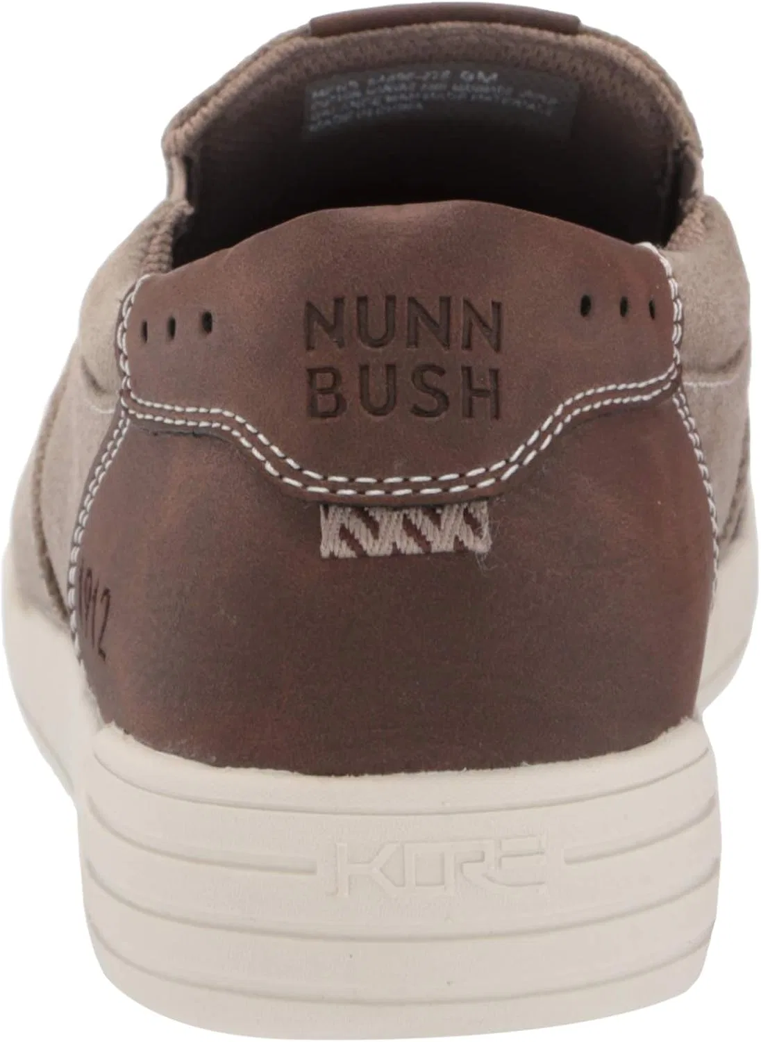 Мужские слипоны Nunn Bush Kore City Walk Canvas Moc Toe — фото 3