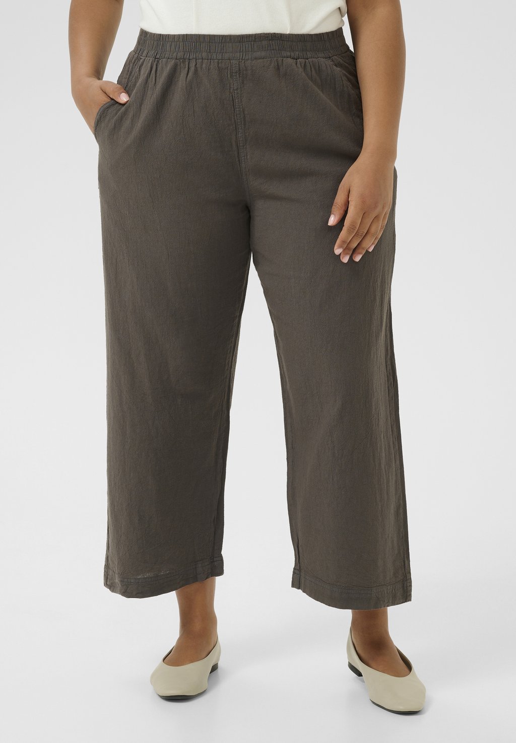 

Брюки CULOTTE Kaffe Curve, черный