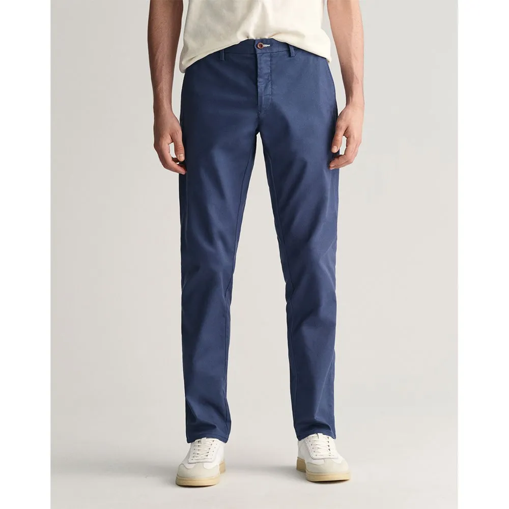 

Брюки чинос Gant Slim Chinos, синий