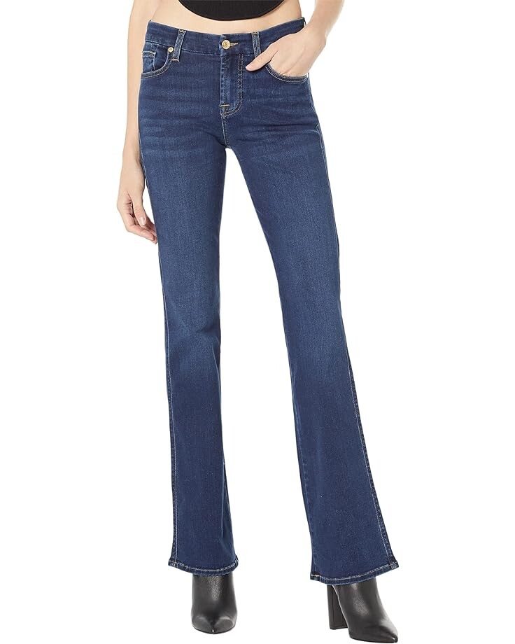 

Джинсы 7 For All Mankind B(air) Kimmie Bootcut in Rinsed Indigo, цвет Rinsed Indigo