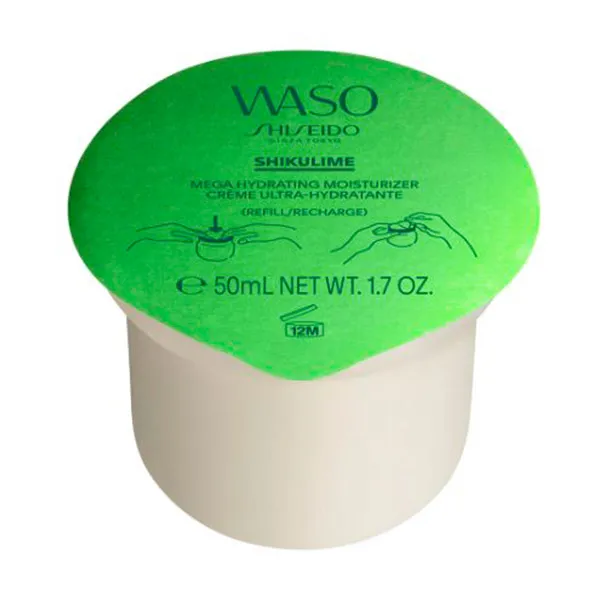 

Интенсивное увлажняющее средство Recharge Waso Shikulime Mega Hydrating Moisturizer Refill Shiseido, 50 ml