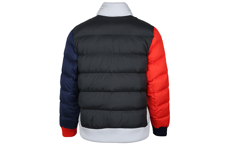 Nike Мужская пуховая куртка красно-бело-синяя, Red White Blue Multicolor — фото 3