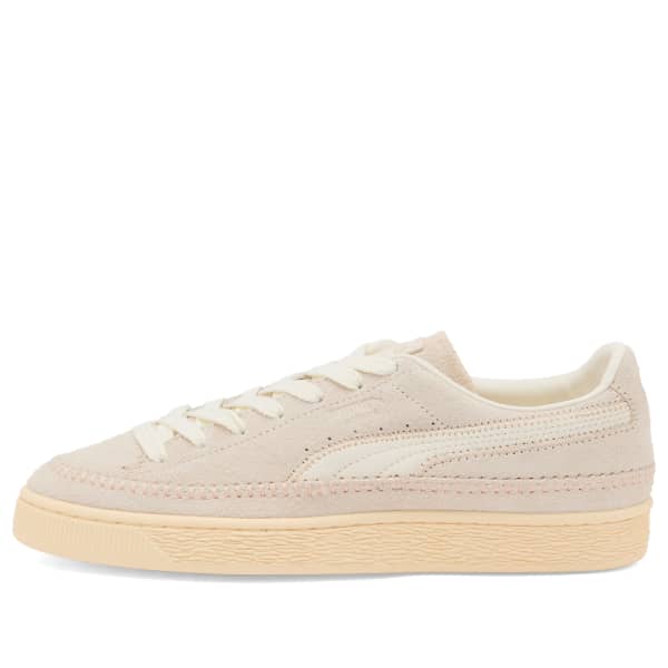 

Замшевые мокасины-кроссовки Puma, frosted айвори & warm белый