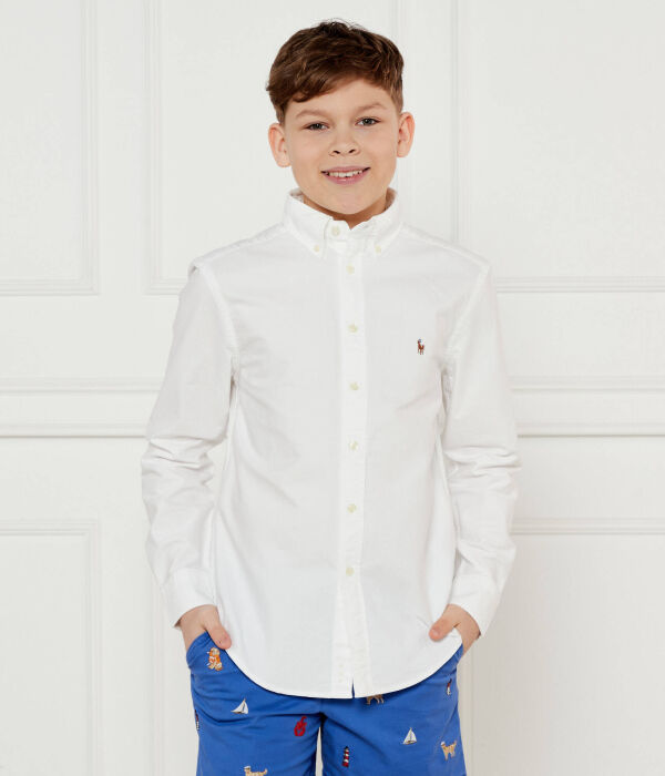 

Рубашка Regular fit Polo Ralph Lauren, белый
