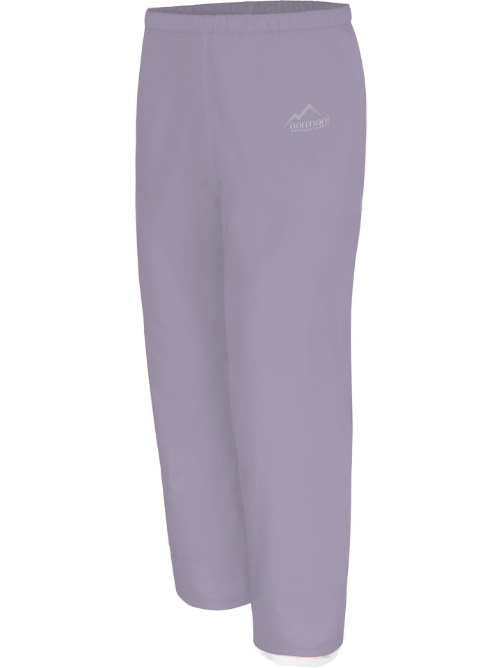 Normani Outdoor Sports Детские непромокаемые штаны с флисовой подкладкой, цвет «Бристоль», фиолетовый — фото 3
