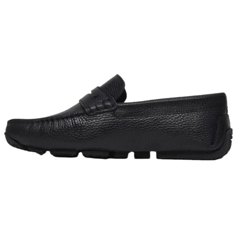 Bally Мужские повседневные кожаные туфли из коровьей кожи, черный — фото 3