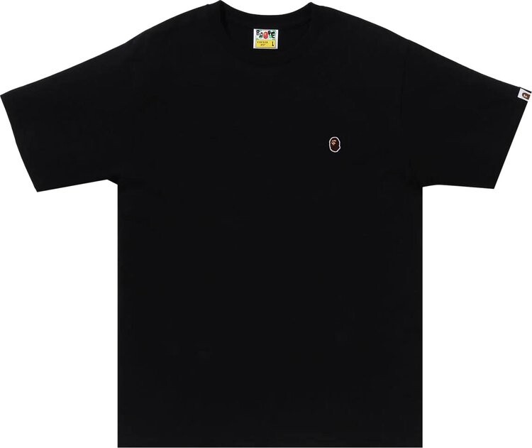 

Футболка BAPE A Camping Ape One Point 'Black', черный