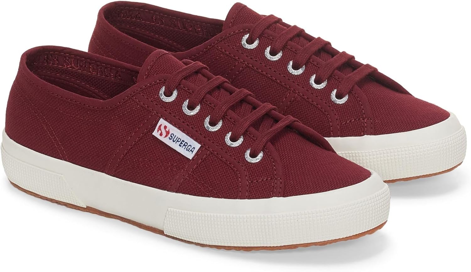 Кеды 2750-Cotu Classicgray Dk Sage Superga, красный — фото 2