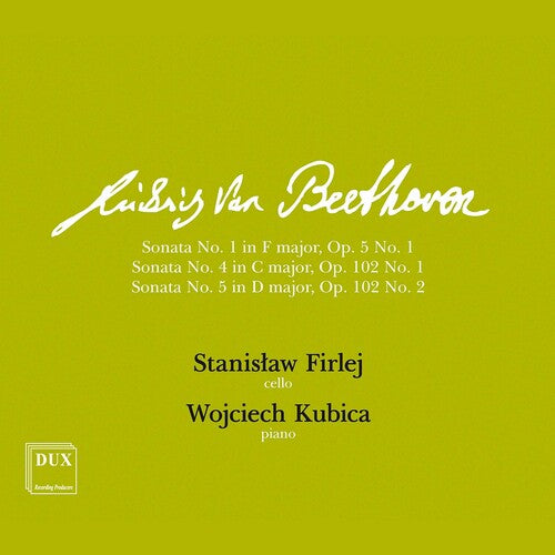 

CD диск Beethoven / Firlej / Kubica: Cello Sonatas