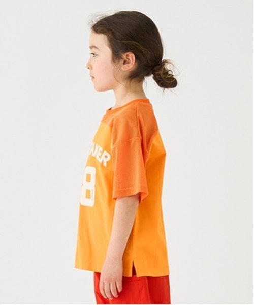 Футболка с сетчатым рисунком MINIMAL, Orange — фото 2