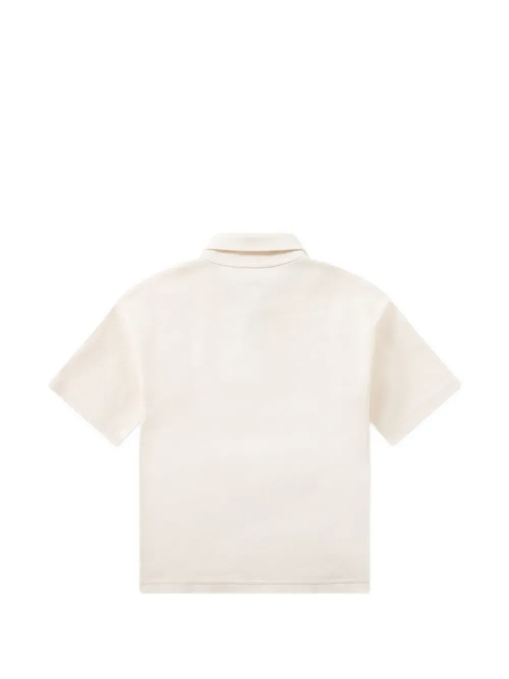 Рубашка-поло с коротким рукавом Lacoste Kids, нейтральный — фото 2