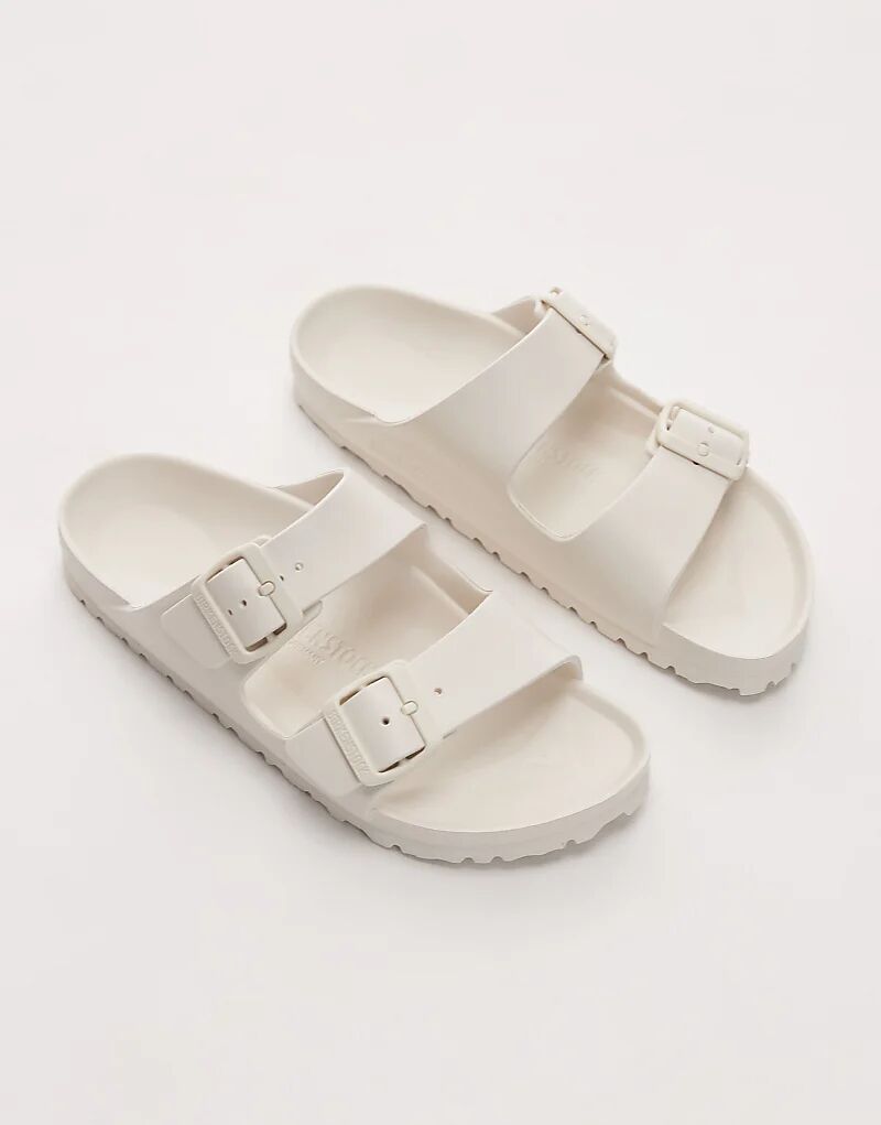 Сандалии Birkenstock Narrow Fit EVA Arizona цвета яичной скорлупы — фото 2