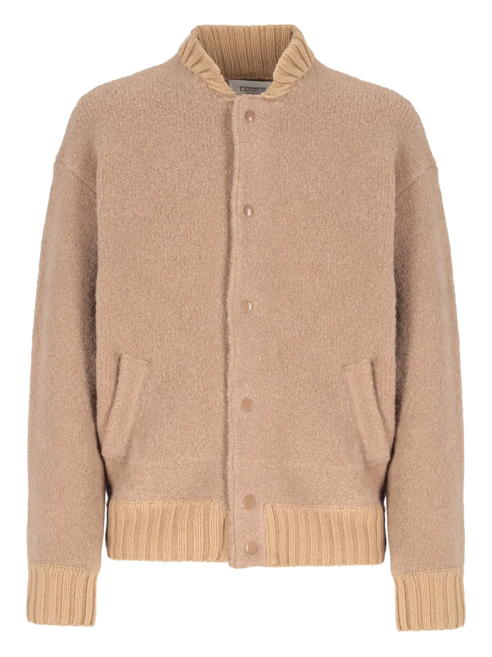 

Бомбер на кнопках Laneus, нейтральный