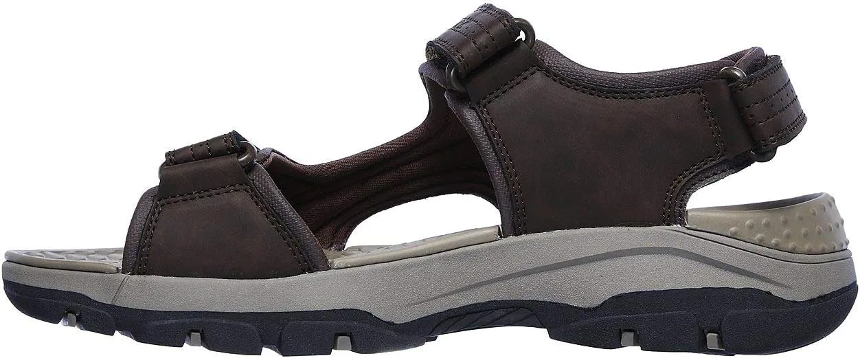 Сандалии открытые водонепроницаемые Skechers, коричневый — фото 3