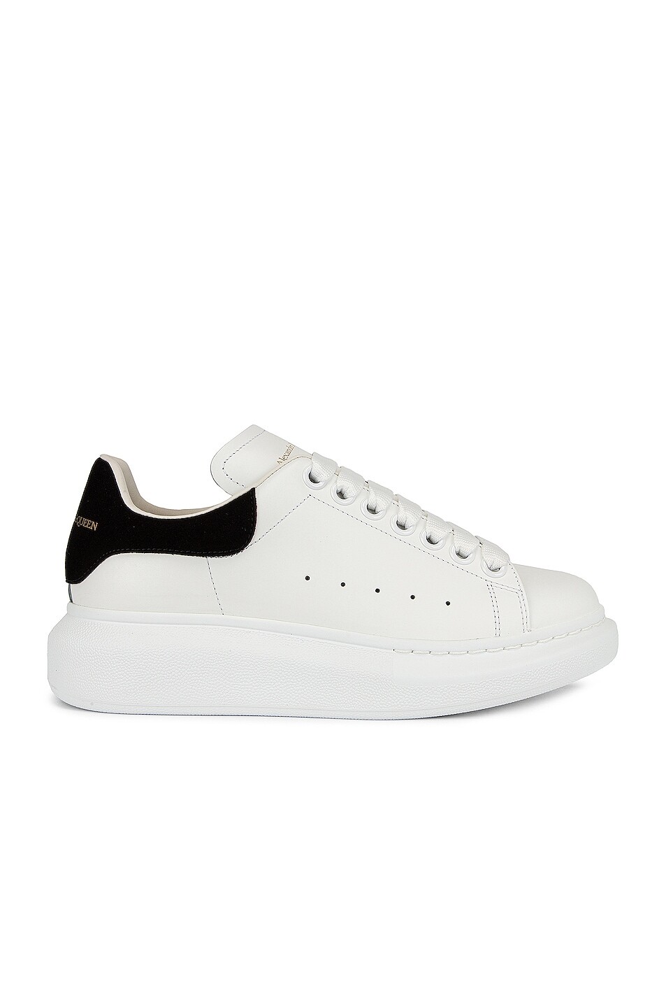

Кроссовки на шнуровке Alexander Mcqueen, белый/черный