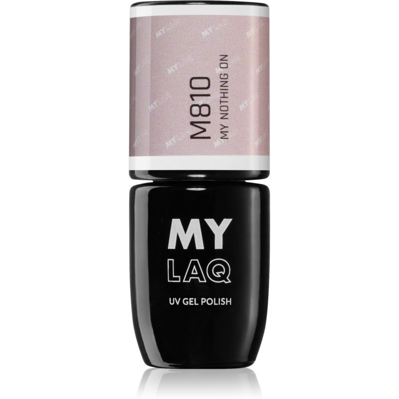 

Гибридный лак для ногтей MYLAQ UV Gel Polish оттенок My Nothing On 5 мл