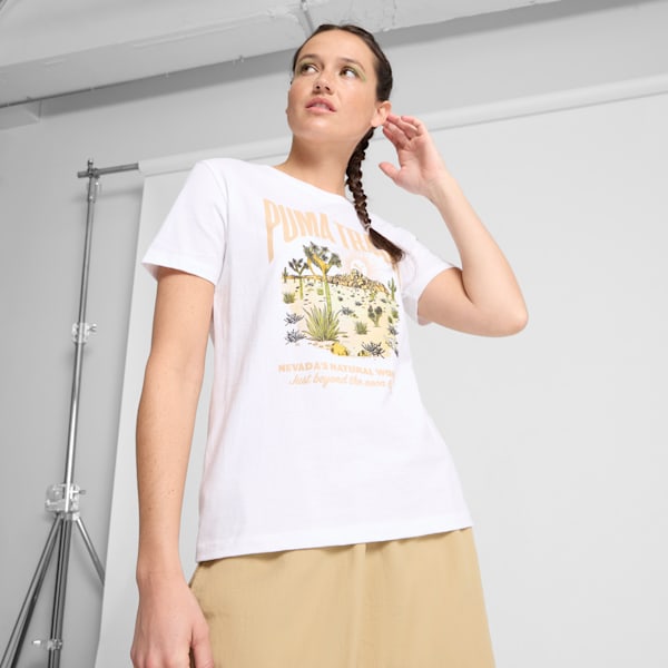 

Женская футболка Las Vegas Park Puma, белый