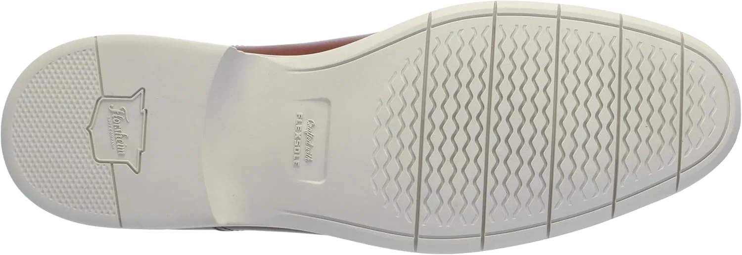 Мужские оксфорды Florsheim Neufeld с гладким носком, Cognac Multi — фото 4