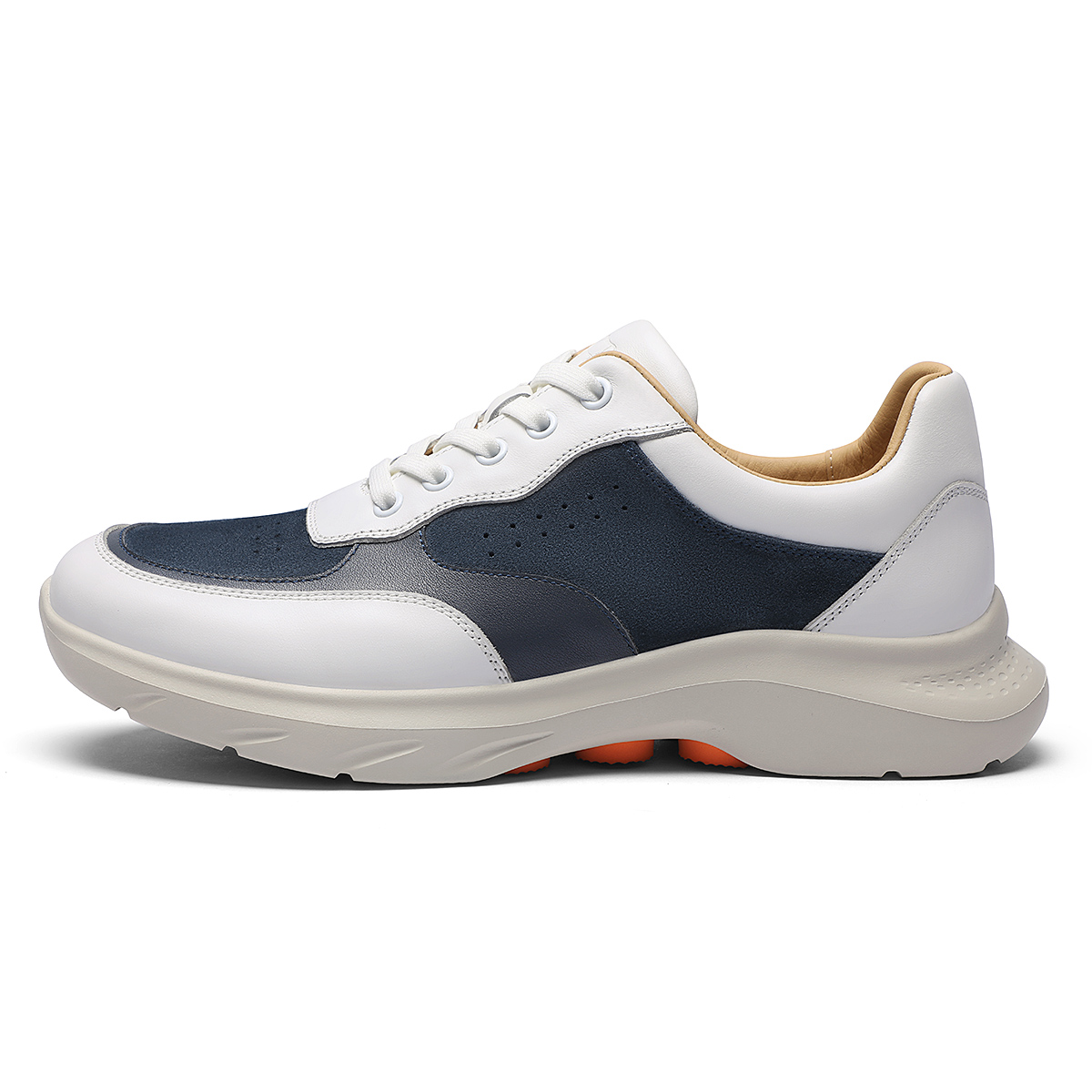 

VOLO Низкие повседневные туфли мужские, синие, белые