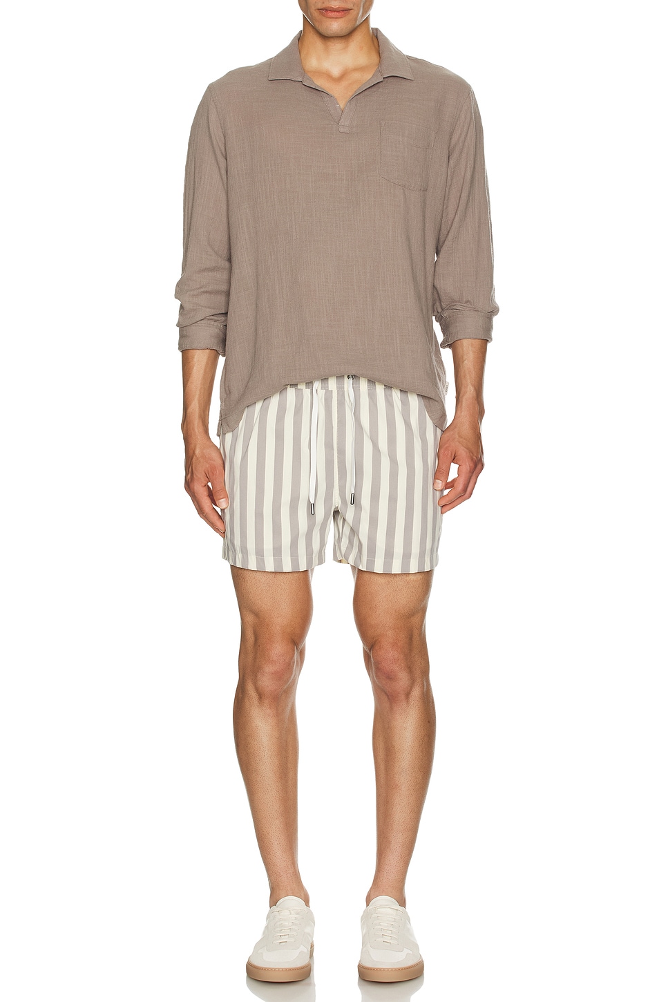 

Charles 4" Плавки Onia, Cinder & Cream